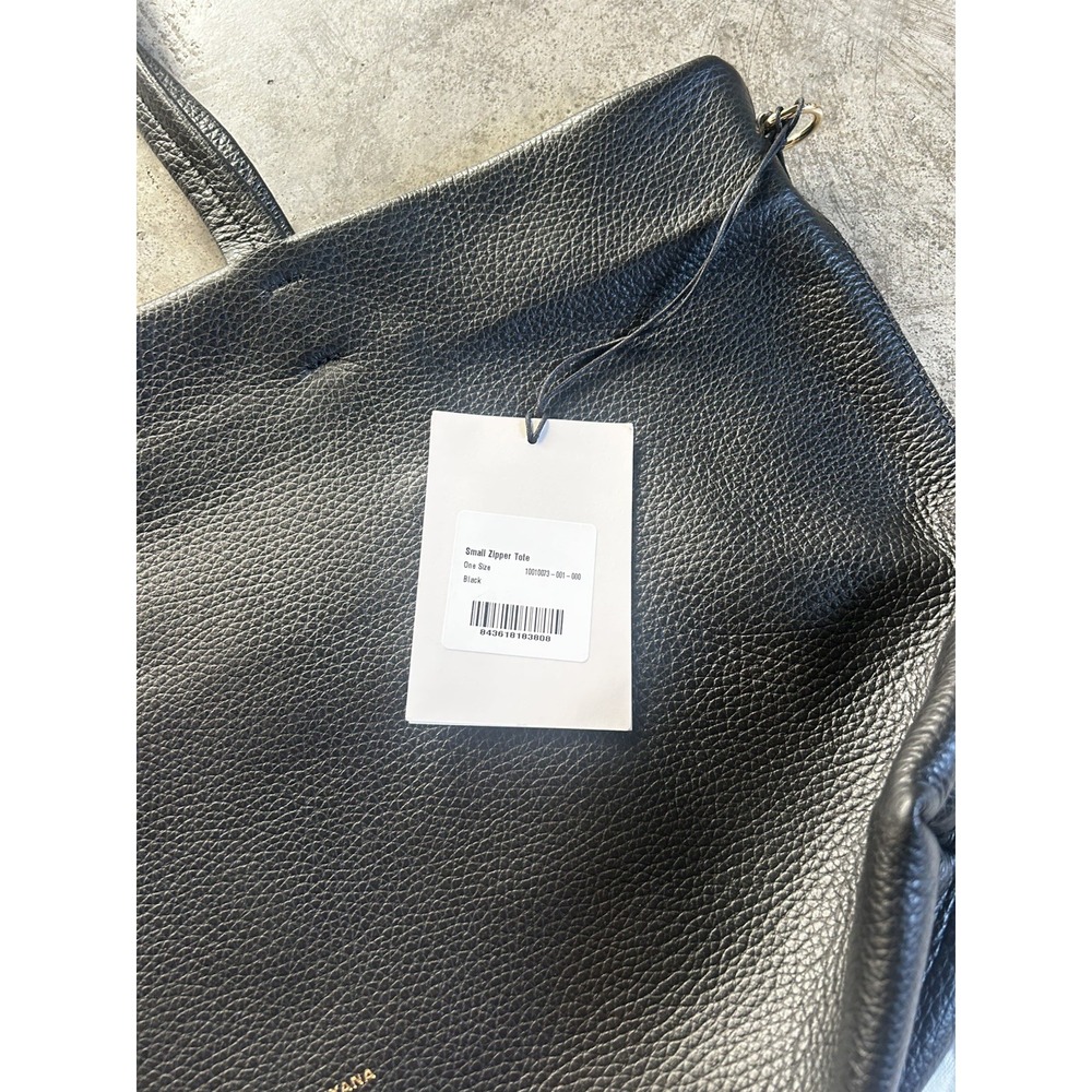 Cuyana Original Classic Zipper Black Tote Bag New With Dust Bag - Picture 7 of 13